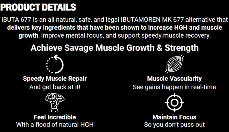 Why Crazybulk Ibuta-677 Better than Ibutamoren MK-677 SARM