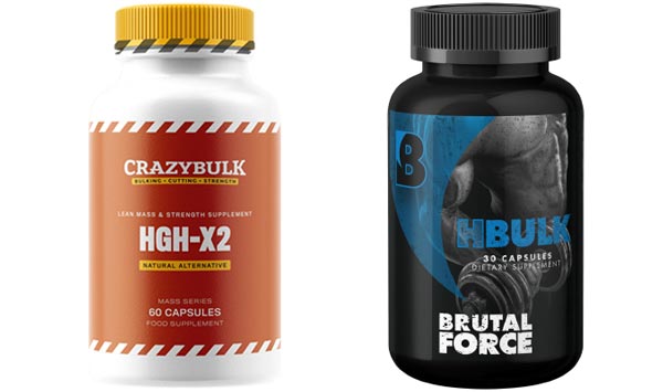 HGH Alternatives CrazyBulk HGH-X2 & BrutalForce HBulk